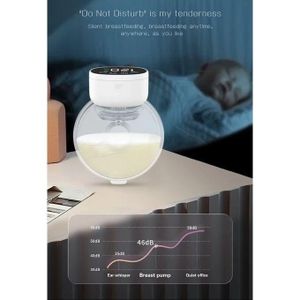tire lait électrique rechargeable portable, entièrement automatique, intégré, mains libres, 3 Modes et 9 niveaux d'aspiration