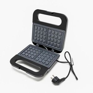 Offre RamadanGaufrier électrique en granit 750W , Appareil à Gaufres Antiadhésive, Machine à Gaufres, Préparez des Gaufres Délicieuses