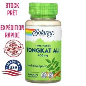 Solaray Tongkat Ali, 400 mg, 60 VegCaps