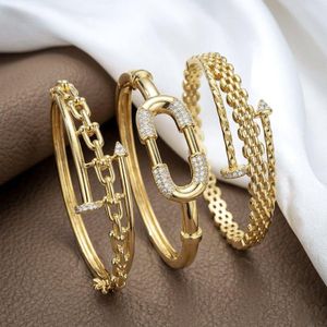 bracelet 3 pièces en acier inoxydable 1ére  qualité 