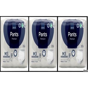 Abena حفاضات بالغين بنطلون M3 (45 وحدة)