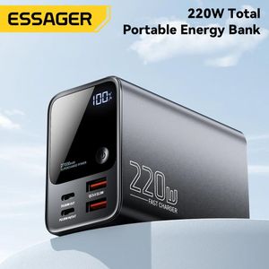 ESSAGER Power Bank 27000mAh 220W Charge Rapide PD 100W & QC3.0 pour Smartphone, Tablette et Ordinateur Portable