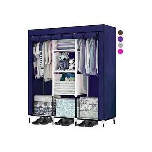 Armoire de Vêtements-bleu