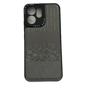 Coque souple et solide motif carbone texture pour Oppo reno 14 5G