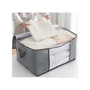 2 Sac de Rangement pour Vêtements de Grande Capacité, pour Couverture, Couettes