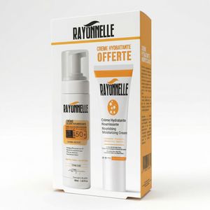 RAYONNELLE OFFERE SPECIALE : CRÈME SOLAIRE NOURRISSANTE SPF 50 – Derma Boost 50 ml + OFFERTE CRÈME HYDRATANTE