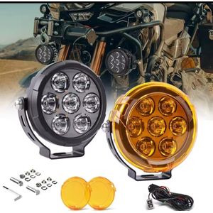 Feu antibrouillard LED pour moto ADV GS, feux de route auxiliaires / Phare de travail / Feux de route / Phare pour moto