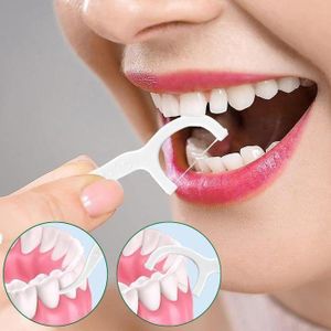 Fil dentaire, Bâton de Nettoyage pour Dents, pour Soins d'Hygiène Buccale