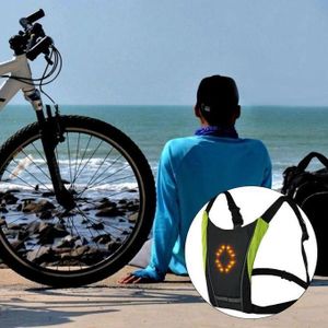 Veste de Sécurité LED pour Cycliste & Motard – Avertissement Visuel