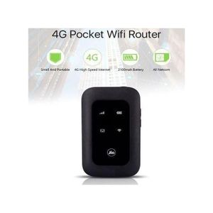 Modem Routeur 4G + LTE Carte SIM Mobile Hotspot 300Mbps Avec Batterie