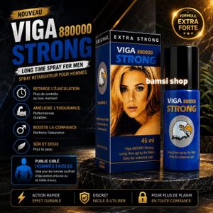 VEGA 880000 STRONG – Spray Retardateur Masculin 45 ml