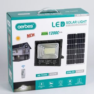 كشاف LED شمسي خارجي إضاءة قوية