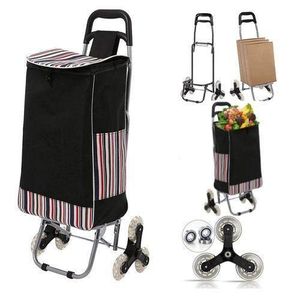 Chariot et Chaise de service alimentaire Multifonction en Tissu et metal - 3 Roulettes