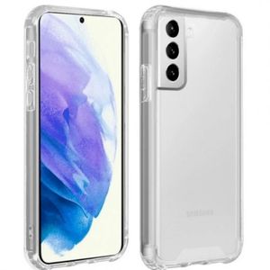 جراب Samsung Galaxy S22 مضاد للصدمات ممتاز وشفاف