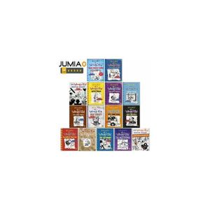 Diary Of A Wimpy Kid Collection 15 Books Set BY Jeff Kinney