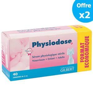 PHYSIODOSE SERUM PHYSIOLOGIQUE STERILE 40X5ML