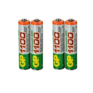 4Pcs - Gp AA 1100 mAh Ni-MH Batterie Rechargeable