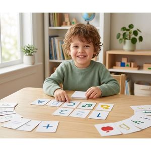Cartes Flash Multi-Apprentissages (Lettres, Chiffres et Musique)