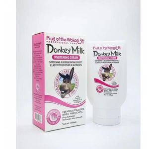Crème éclaircissante et traitement de visage au lait d'ânesse