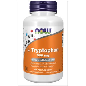 Now Food L- tryptophan 500mg/60 capt