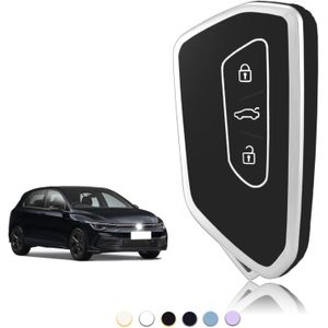 Coque Clé, Etui Cles Étui Clés Adapté pour VW Golf 8 MK8 Cupra Born Formentor (couleur et design aléatoire)