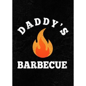 Daddys barbecue  Poster Chambre Haute Qualité