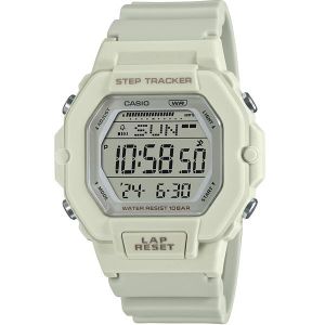 Casio Montre Femme Bracelet en résine Fonction podomètre Étanche- lws-2200h-8avdf