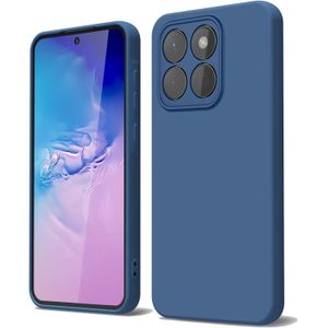 Case جراب سيليكون ناعم لهاتف Honor X8B أزرق