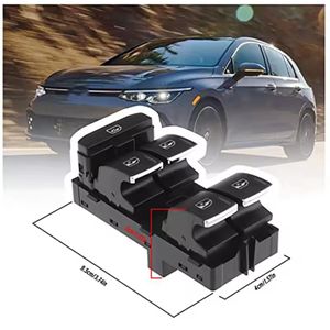 bouton / interrupteur de lève-vitre électrique VOLKSWAGEN SEAT SKODA | 5G0 959 857 | 5G0959857
