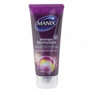 Manix SENSATIONS INTENSES 200ml lubrifiant intime et gel de massage chauffant stimulant