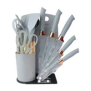 Ensemble de Cuisine PREMIUM GRIS PERLE