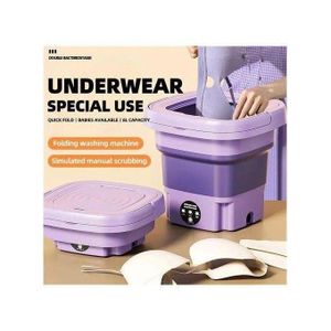 Mini machine à laver pliable portable de camping,Sous-Vêtements, Voyage