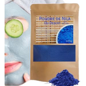 Pierre de nila bleu du Sahara - nila fassia authentique - 20g - الحجرة  الزرقاء الصحراوية النيلة الفاسية