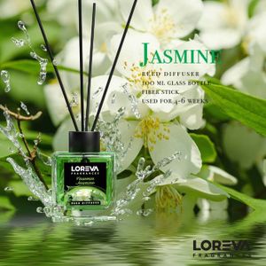 LOREVA عطر ياسمين الفاخر 100 مل لمنزلك أو مكتبك.