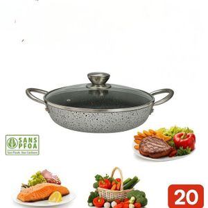 Poêle Antiadhésive 20 cm – Cuisson Parfaite et Facile à Nettoyer