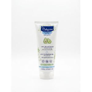 Gel douche bébé 2 en 1 à l’avocat BIO – Shampooing bébé naturel corps & cheveux, Babyzone
