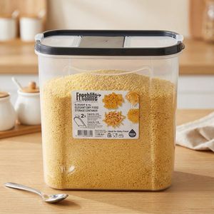 Boîte de concervation 4 L -Conteneur bocal-2 ouvertures-hermétique-plastique alimentaire 