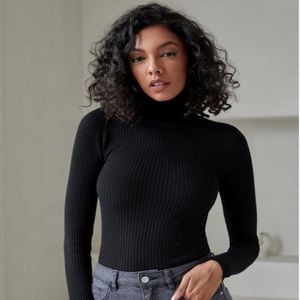 Tricot col shop monté femme