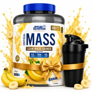 Applied Nutrition Critical Mass Lean Mass Gainz 2.4 كجم بنكهة الفانيليا - زيادة كتلة نقية ومتحكم بها
