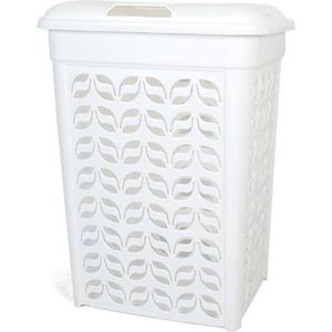 Panier à linge plastique Motif 50L - Bricoland Maroc