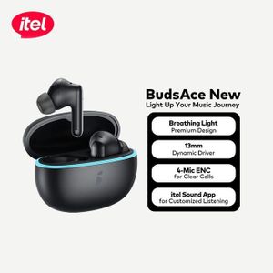 Itel BudsAce New Earbud - IEW-63 – Noir