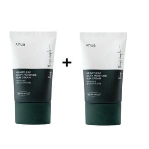 Anua Crème Solaire Hydratante SPF 50+ PA++++ - 50ml x 2