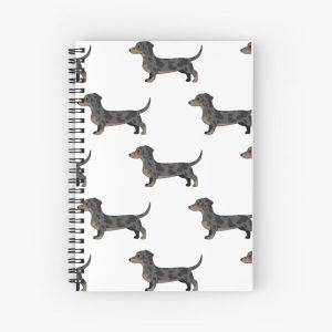 Silver Dapple Smooth Mini-Print Spiral Notebook Bloc note