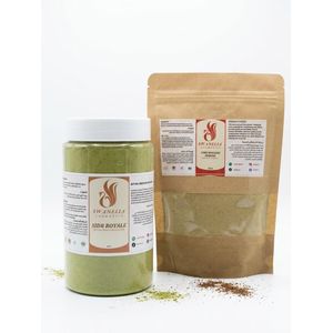 SWANELIA COSMETICS باك الغسيل والتكثيف الطبيعي Swanelia - شكاكاي هندية 250غ وسدر معقم فاخر 500غ