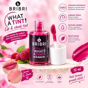 BRIBRI What A Tint !  Un magnifique blush et rouge à lèvres rose