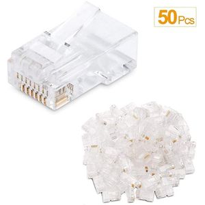 Generic 100 Connecteur RJ45 ( Plug / Pleug ) Cat 6 pour Tous