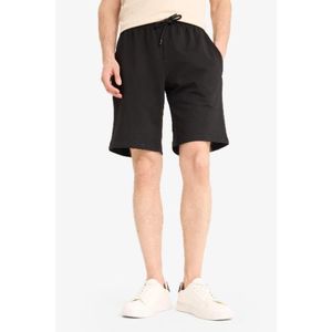 Defacto Short Homme en coton - Noir - F5555AX.