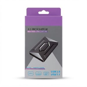 Boîtier Externe HDD/SSD 2.5" SATA III USB 3.0/3.1 - Adaptateur Disque Dur Portable