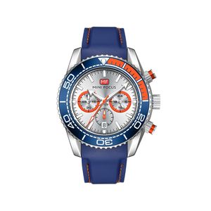 MINI FOCUS montre-bracelet,Top marque de luxe Silicone Sport montres mode chronographe