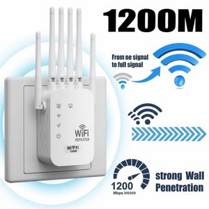 Répéteur WiFi 1200Mbps - 6 Antennes - Haute Pénétration des Murs